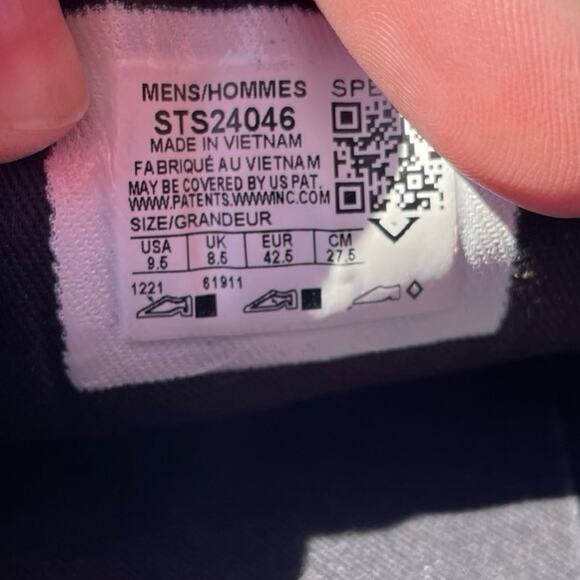 Sperry Men’s Black and Olive Camo Halyard 2-Eye Size 9.5 - Picture 7 of 8